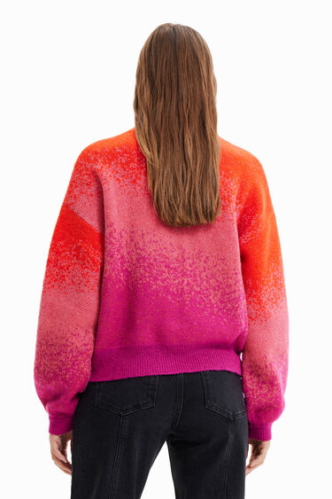 Oversized trui met kleurverloop | Desigual