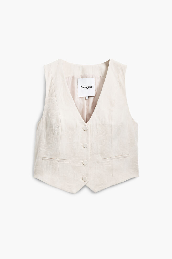 Gilet a foglie | Desigual