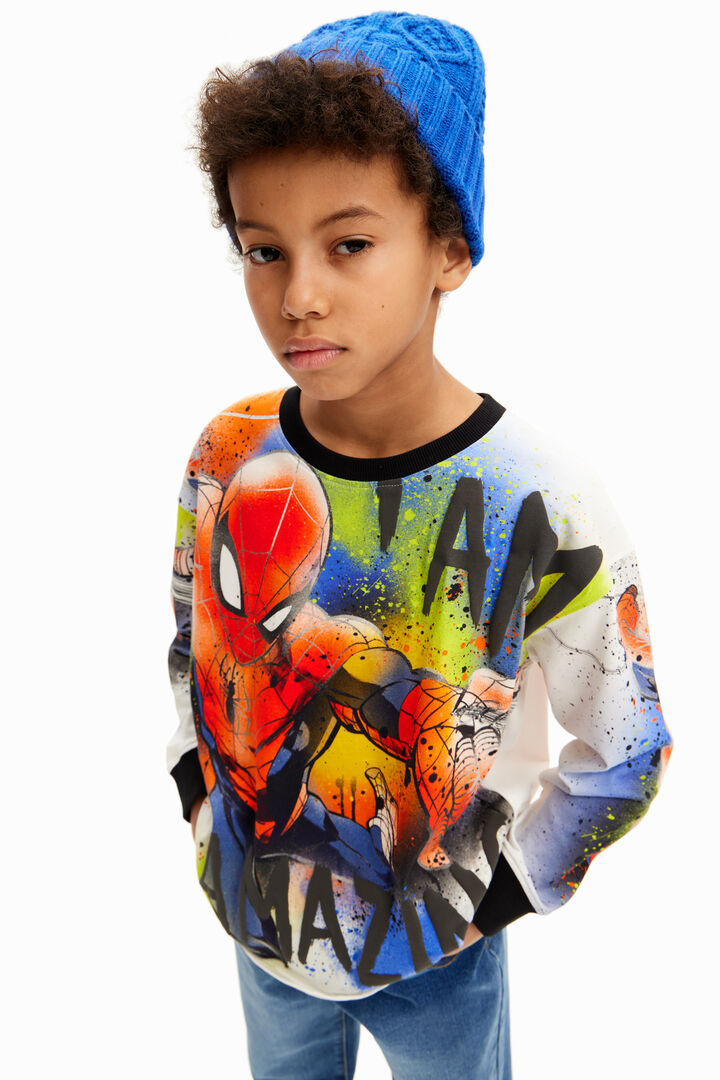 Oversized Spiderman sweatshirt | Desigual
