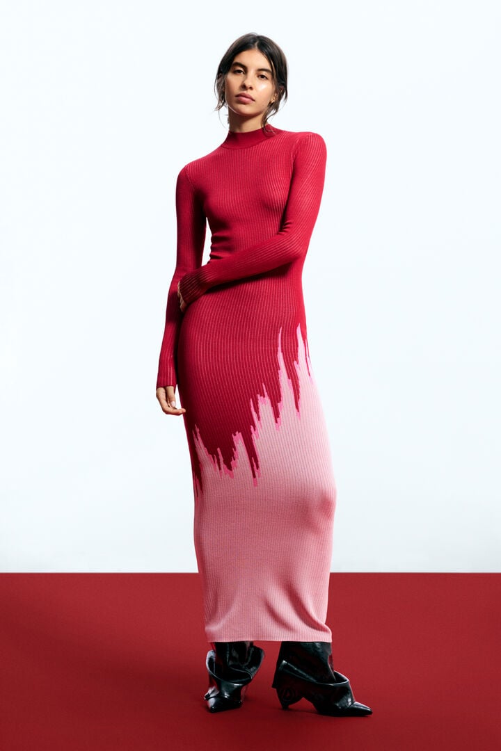 Pletené šaty Egonlab