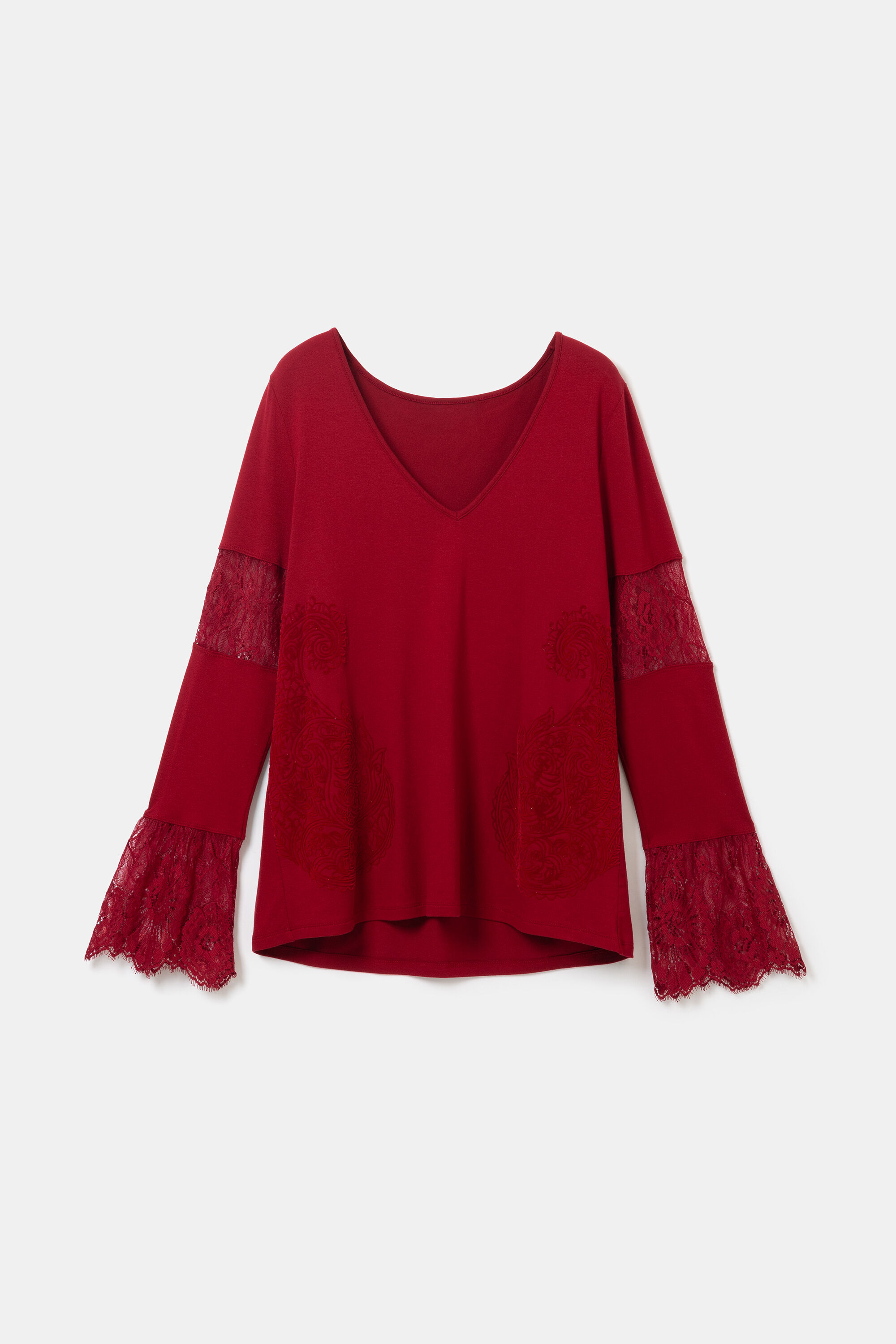 Floral lace blouse