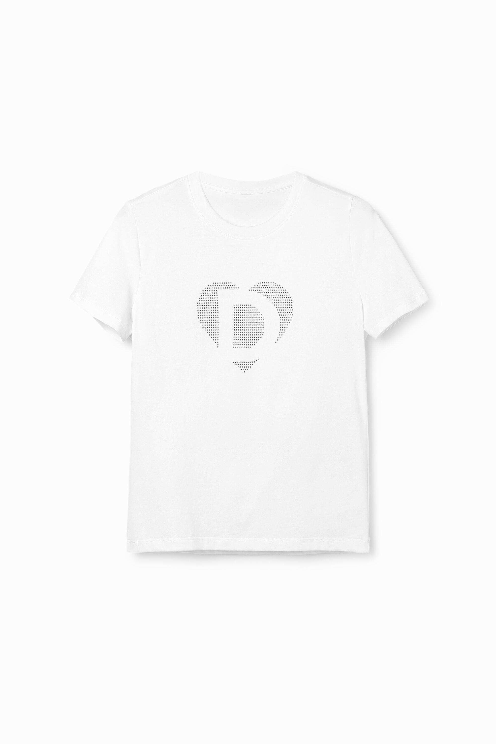 Camiseta imagotipo strass