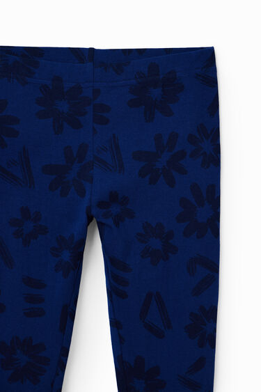 Leggings largos flores | Desigual