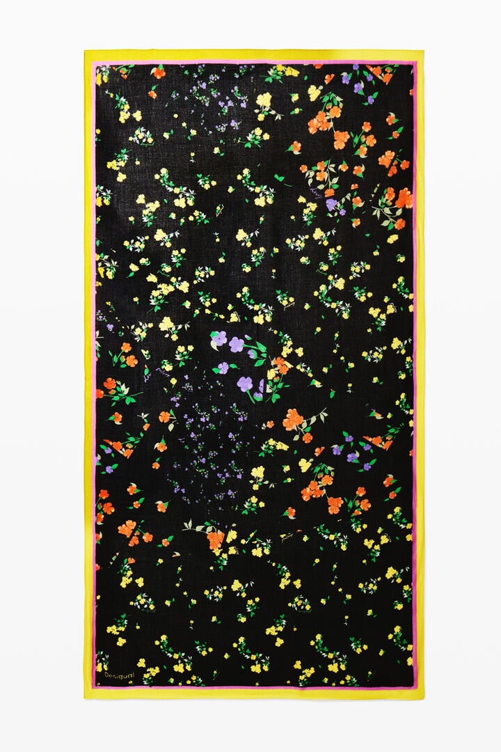 Foulard flores