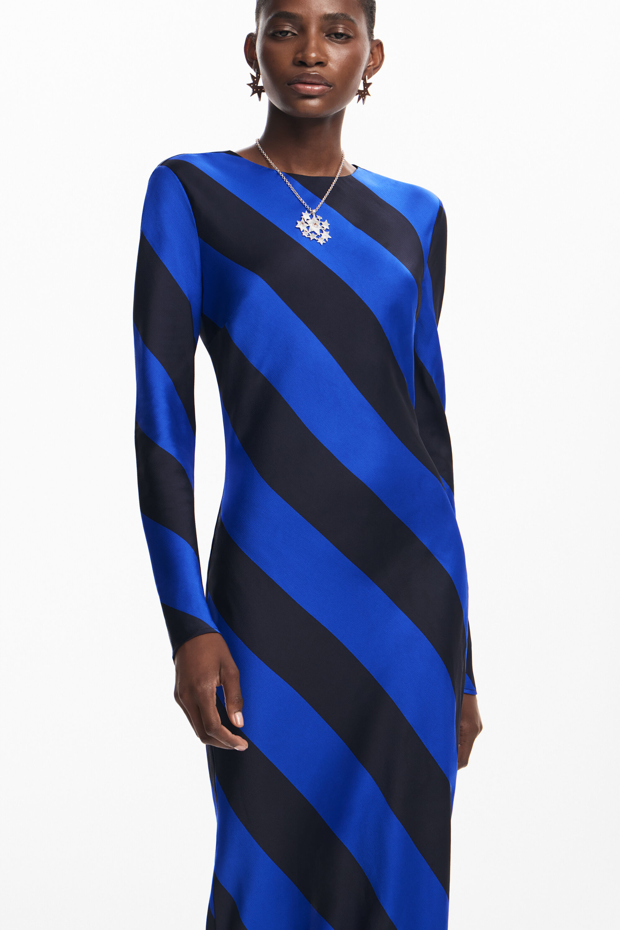Desigual vestito blu on sale