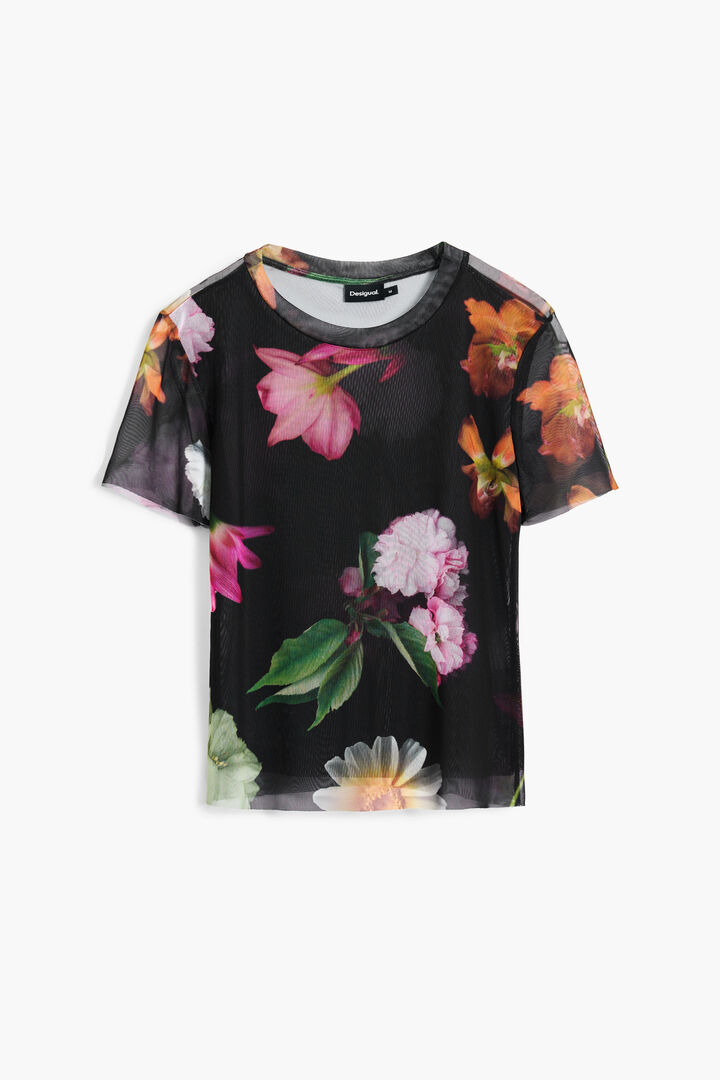 Camiseta tul estampada | Desigual