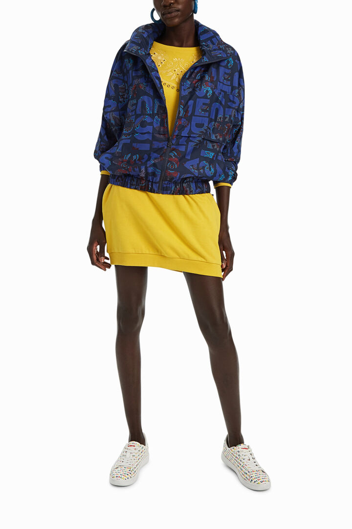 Lightweight logomania jacket | Desigual
