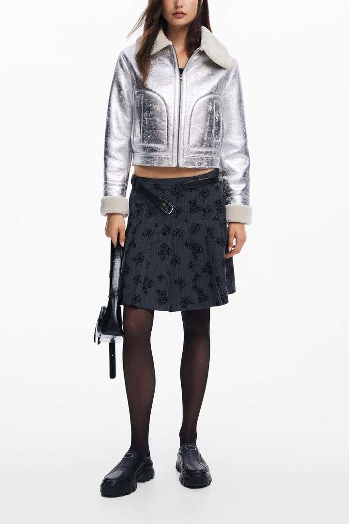 Metallic jacket | Desigual