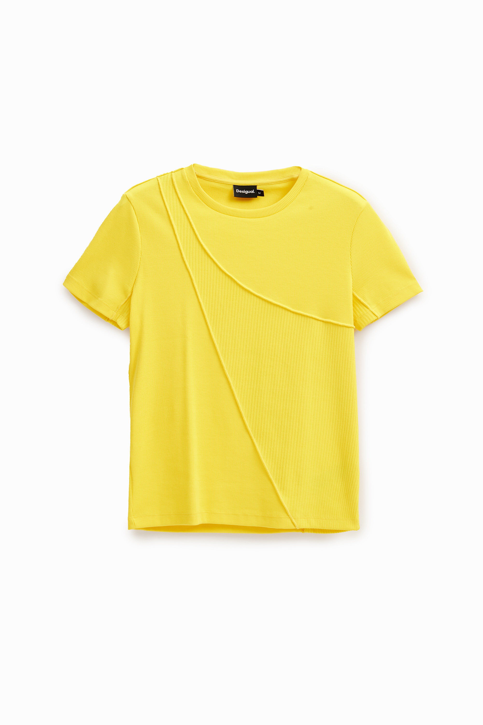 Camiseta patch canalé