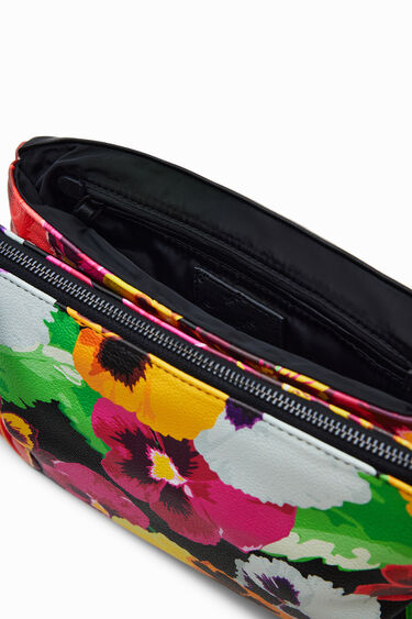 Petit sac à bandoulière fleuri | Desigual