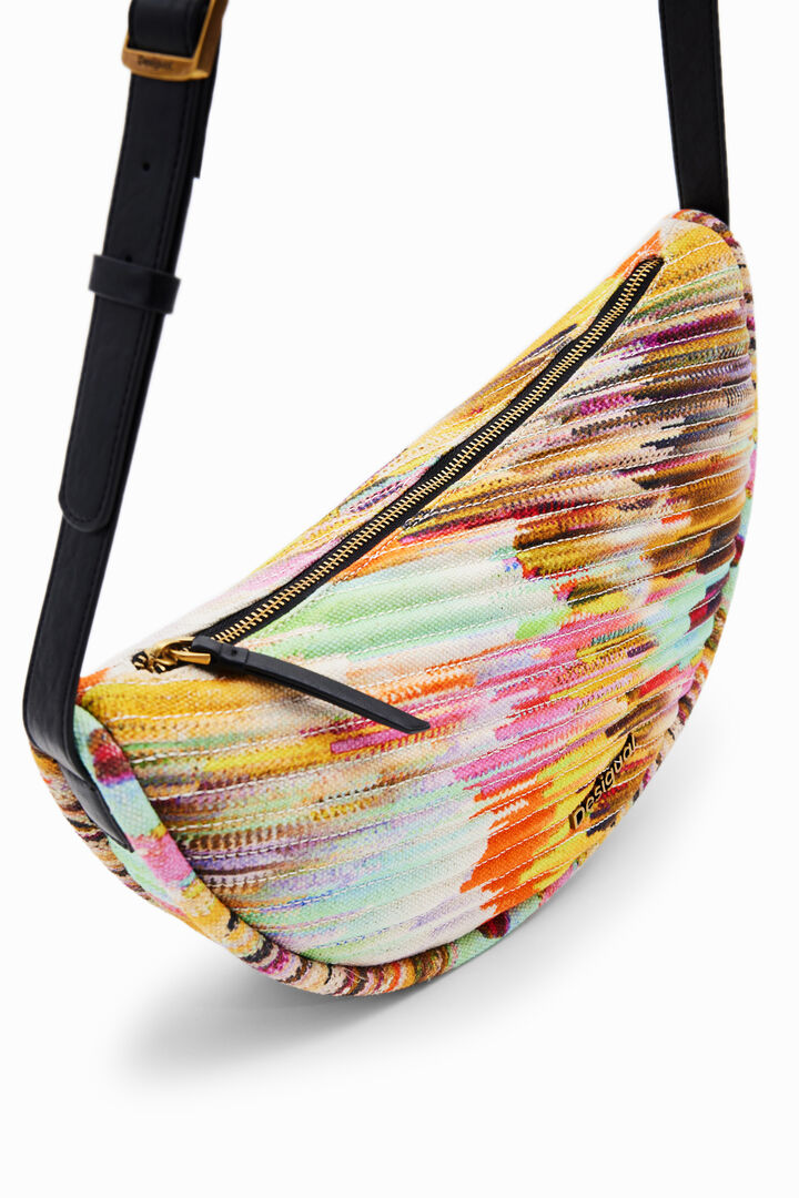M multicolour canvas bag | Desigual