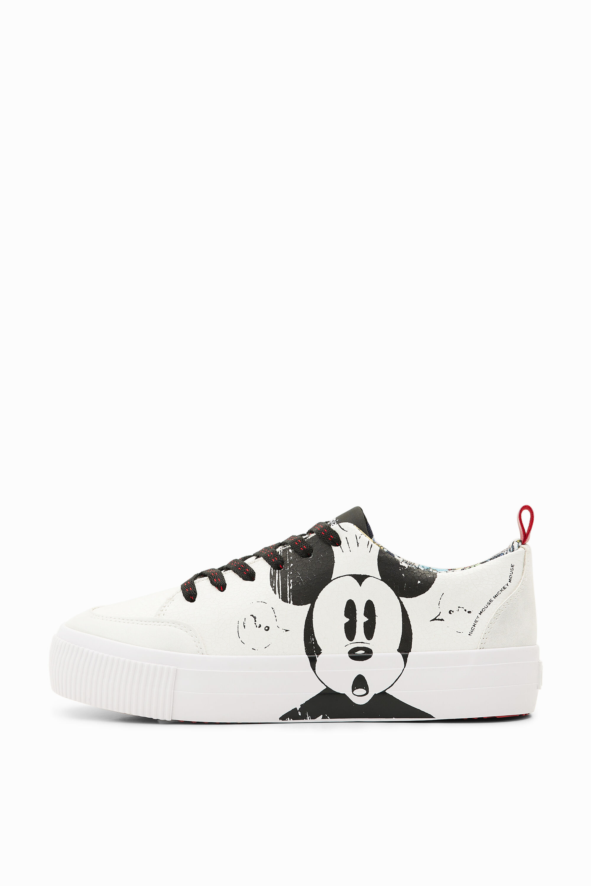 Disney s Mickey Mouse craquelure sneakers