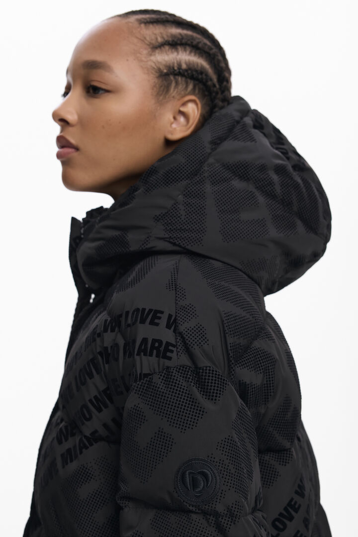 Chaqueta acolchada folcado | Desigual