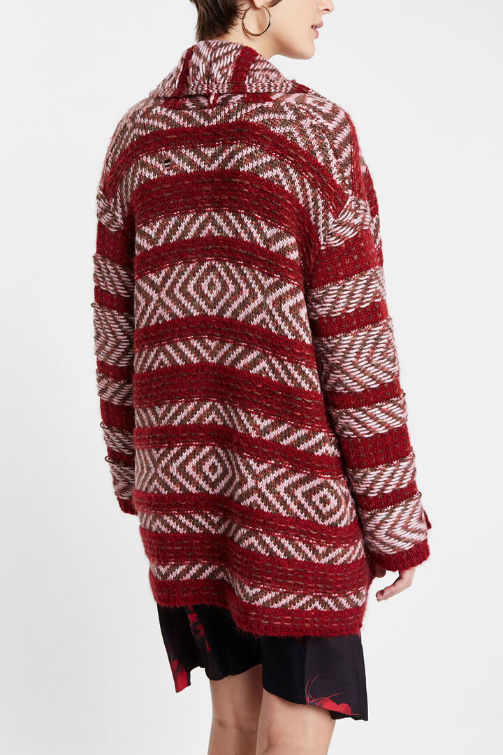 Jersey abierto étnico | Desigual