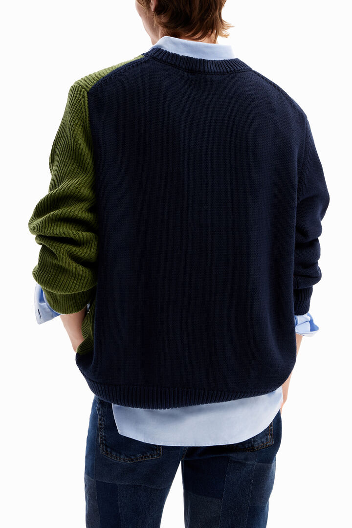 Jersey combinado bicolor | Desigual