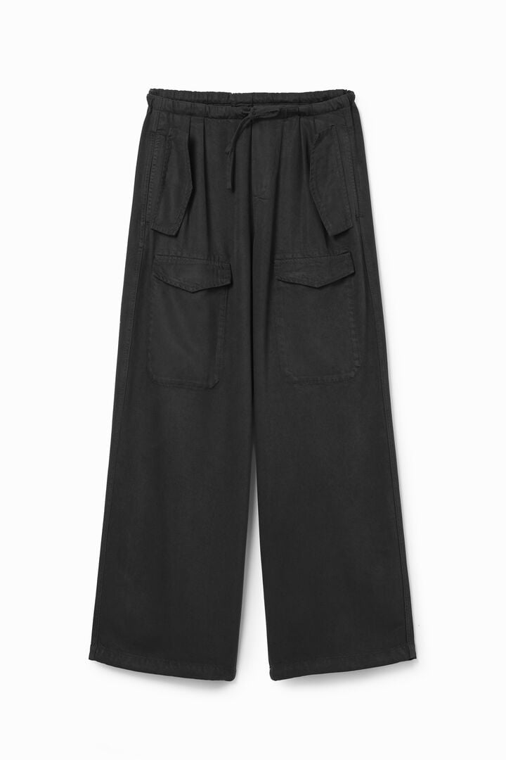 Wide-leg cargo trousers | Desigual