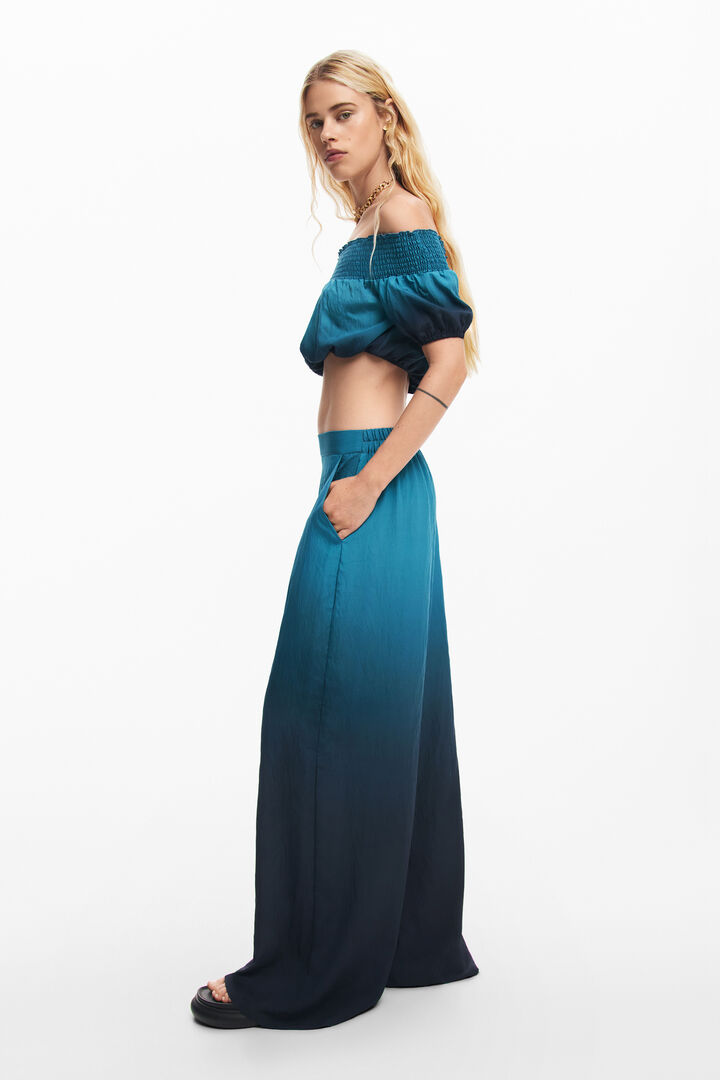 Pantalón fluido degradé | Desigual