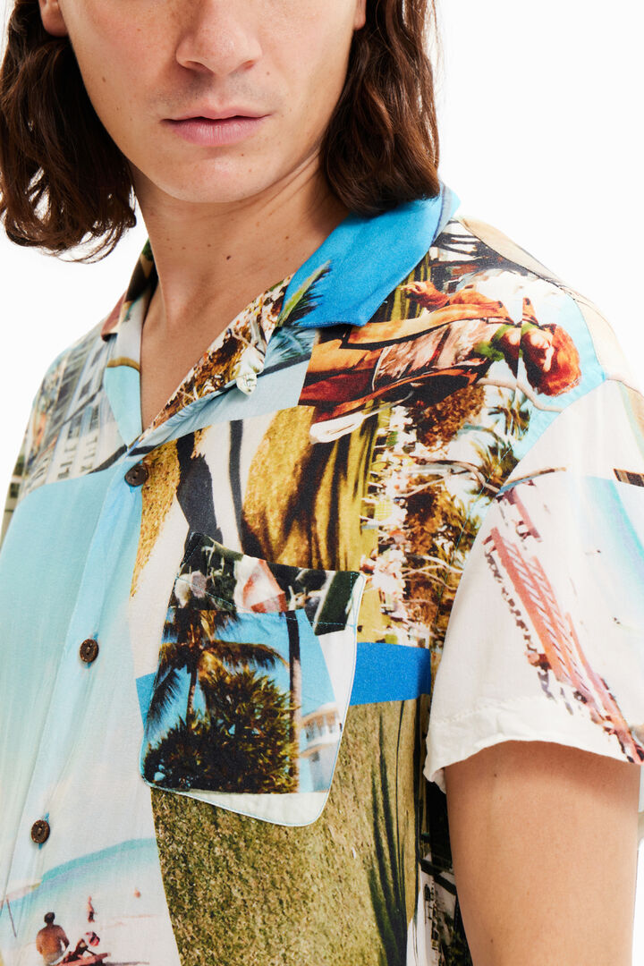 Unisex resort shirt South Beach | Desigual