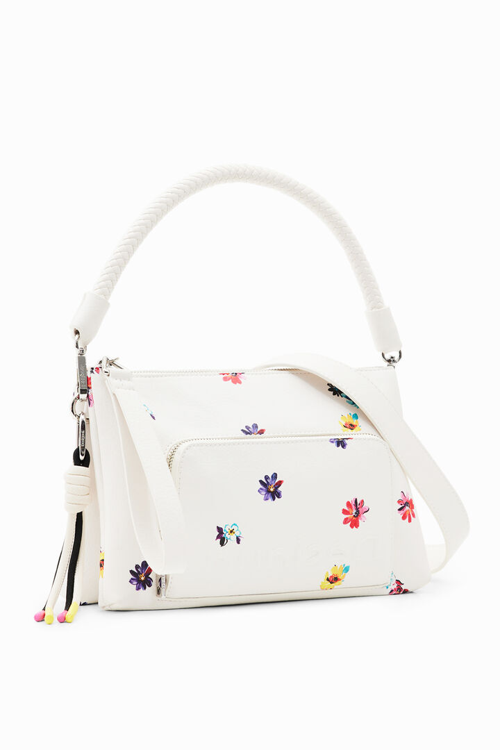 Small floral crossbody bag | Desigual