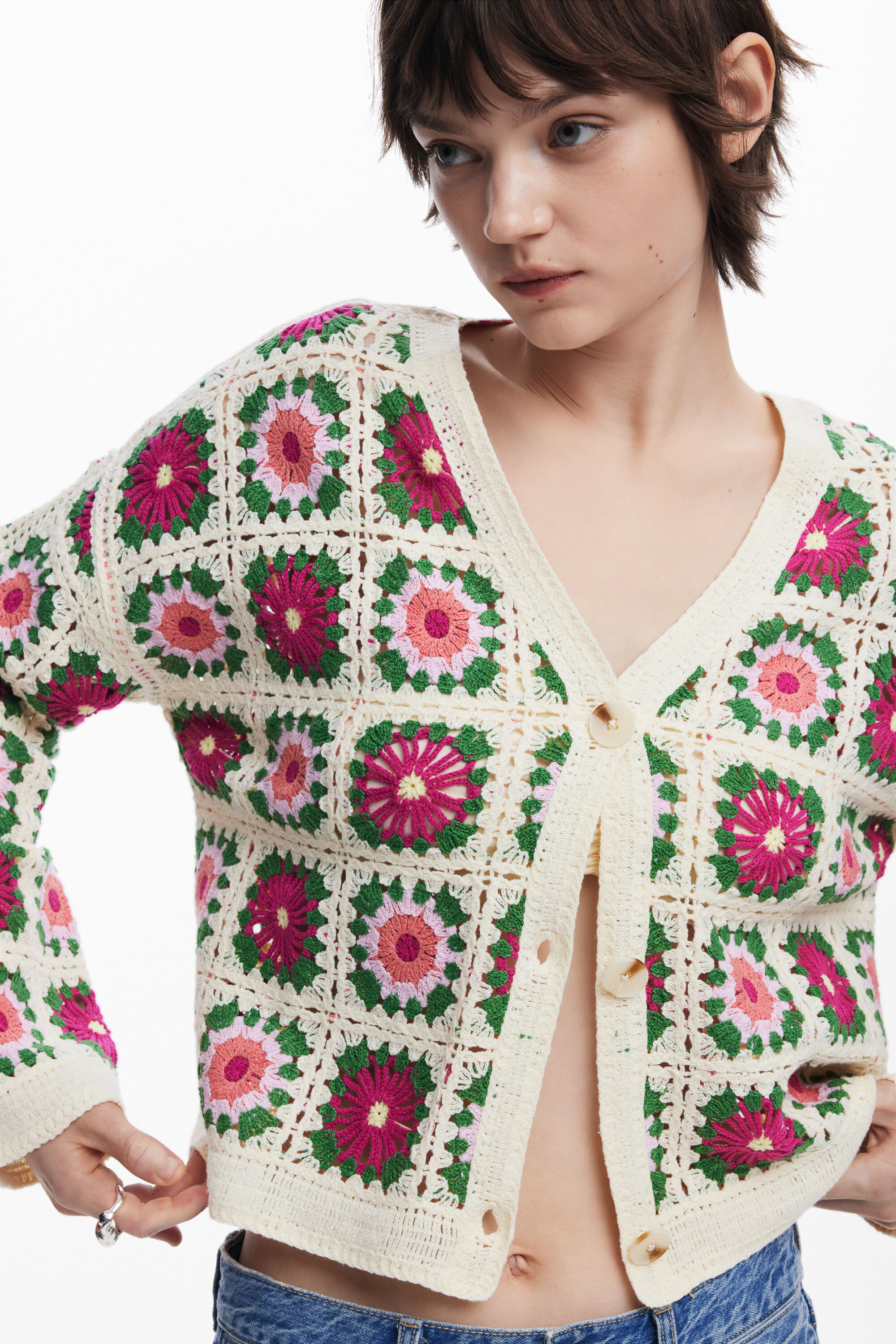 ニットカーディガン 女性用 I Desigual.com