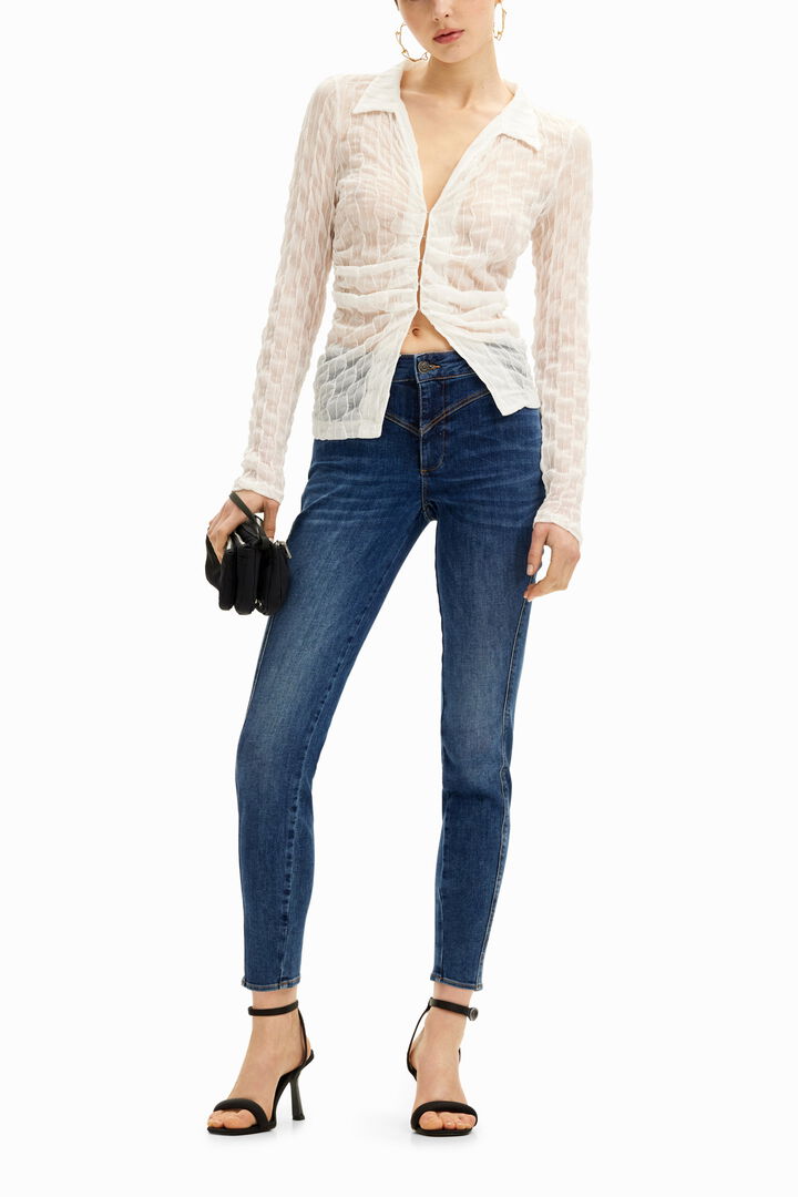 Push-up skinny jeans | Desigual