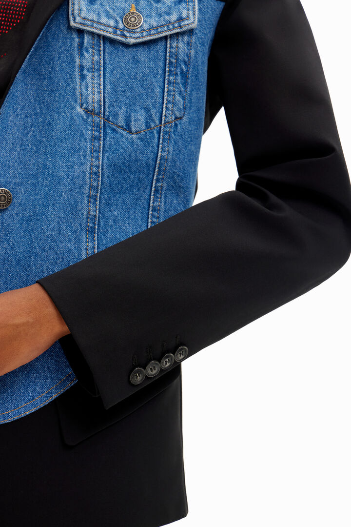 Hybrid trucker blazer | Desigual
