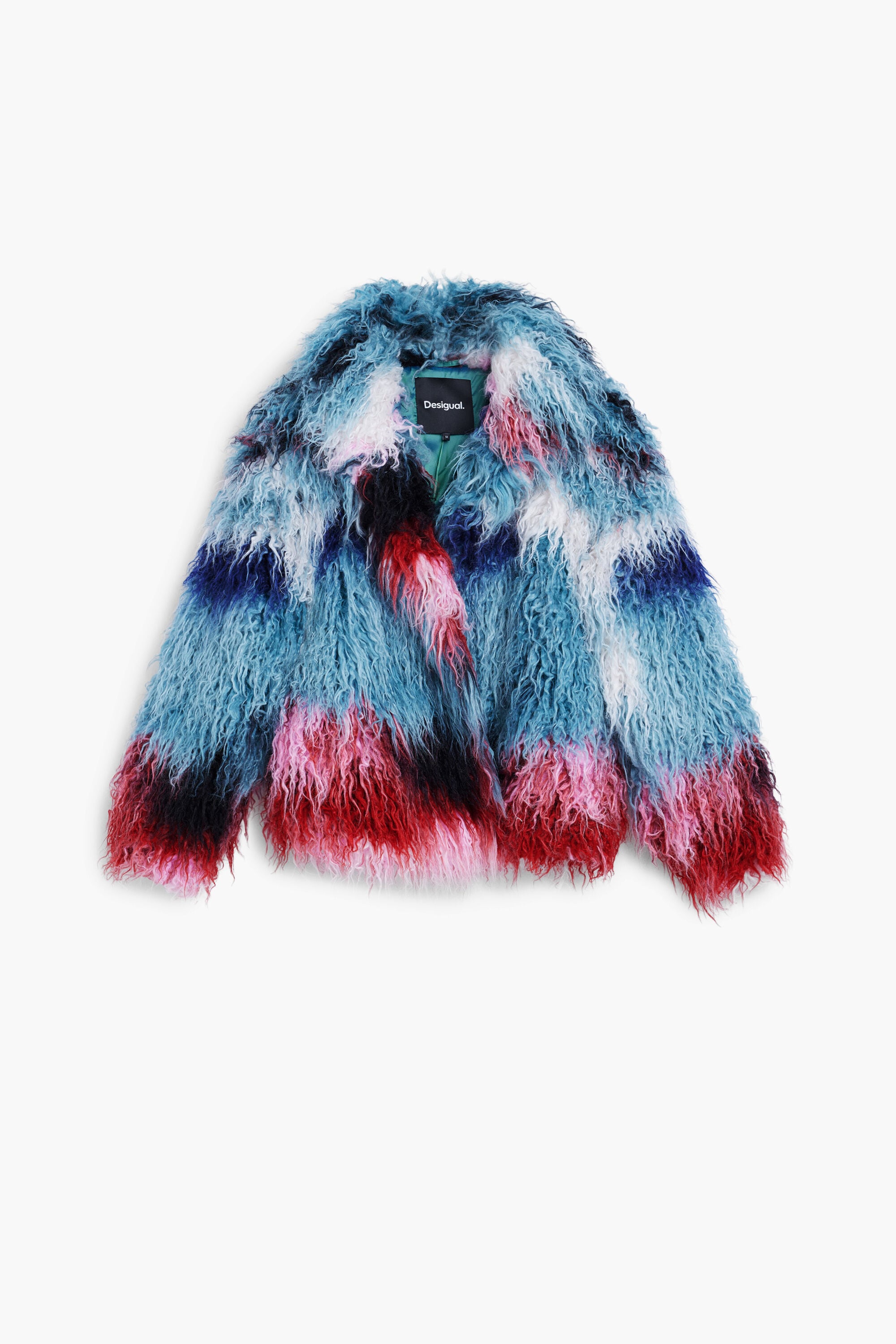 Desigual Damen Material Finishes Mantel Entworfen Von Mr. Christian Lacroix, Xl
