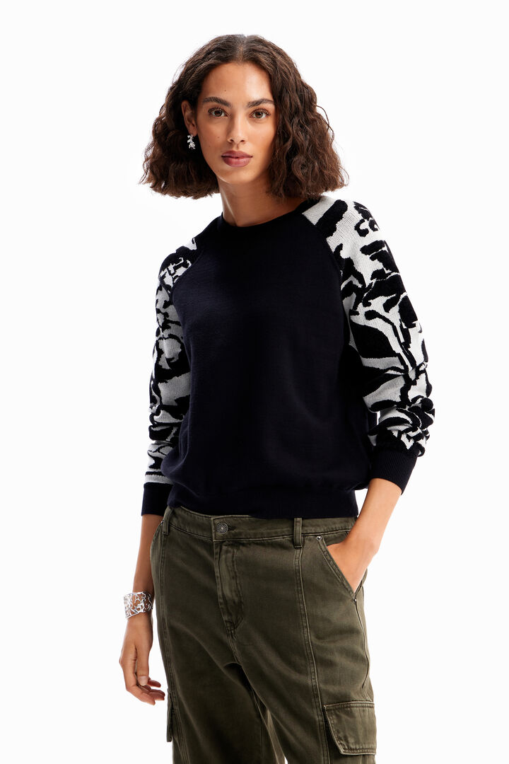Jersey combinado flores | Desigual