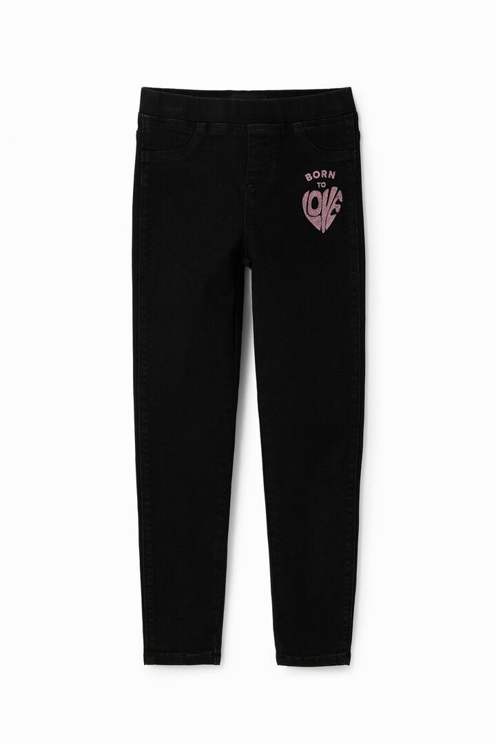 Leggings texans missatge | Desigual