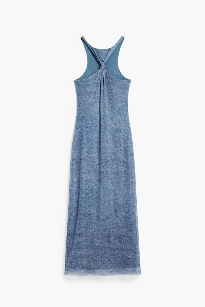 Knot fitted midi dress | Desigual