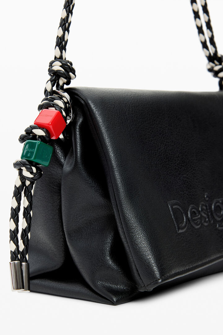 Bolso mediano logo charm | Desigual
