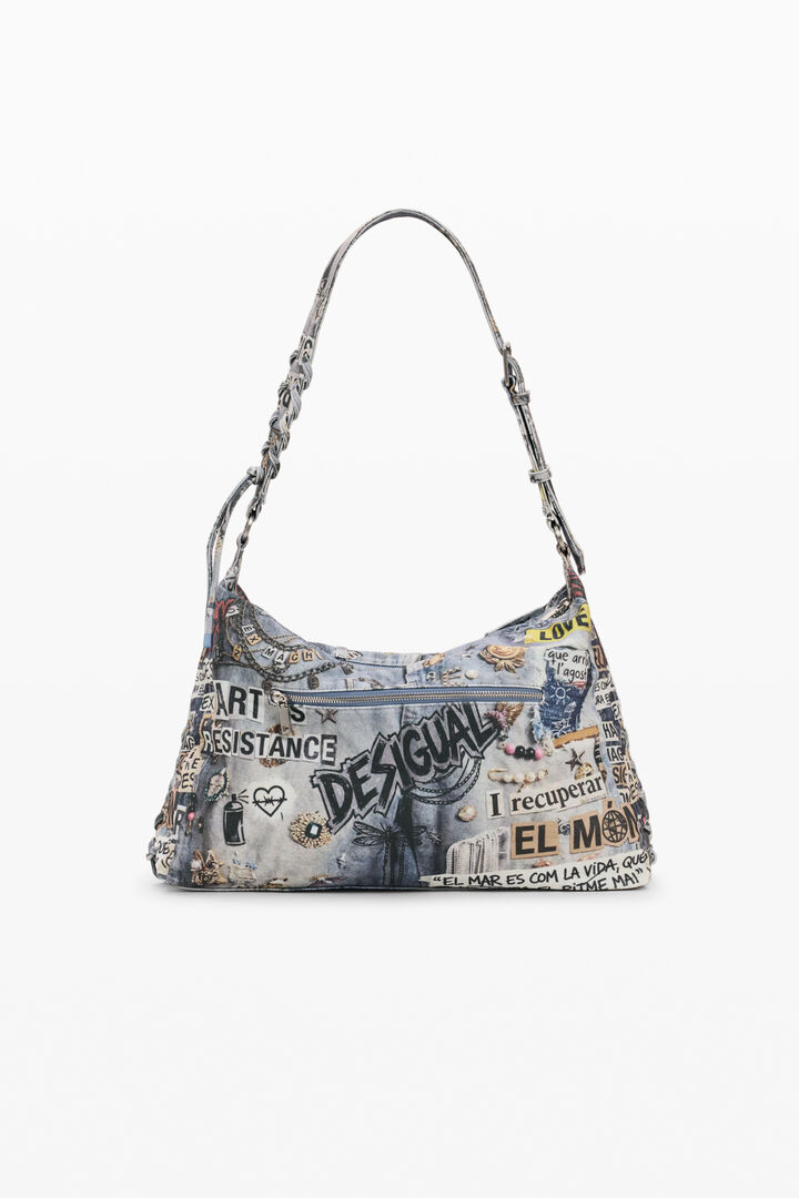 LARGE EMBROIDERED BAG