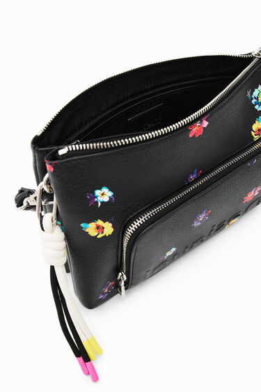 Petit sac à bandoulière fleurs | Desigual