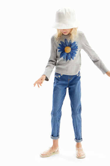 Samarreta margarida strass | Desigual