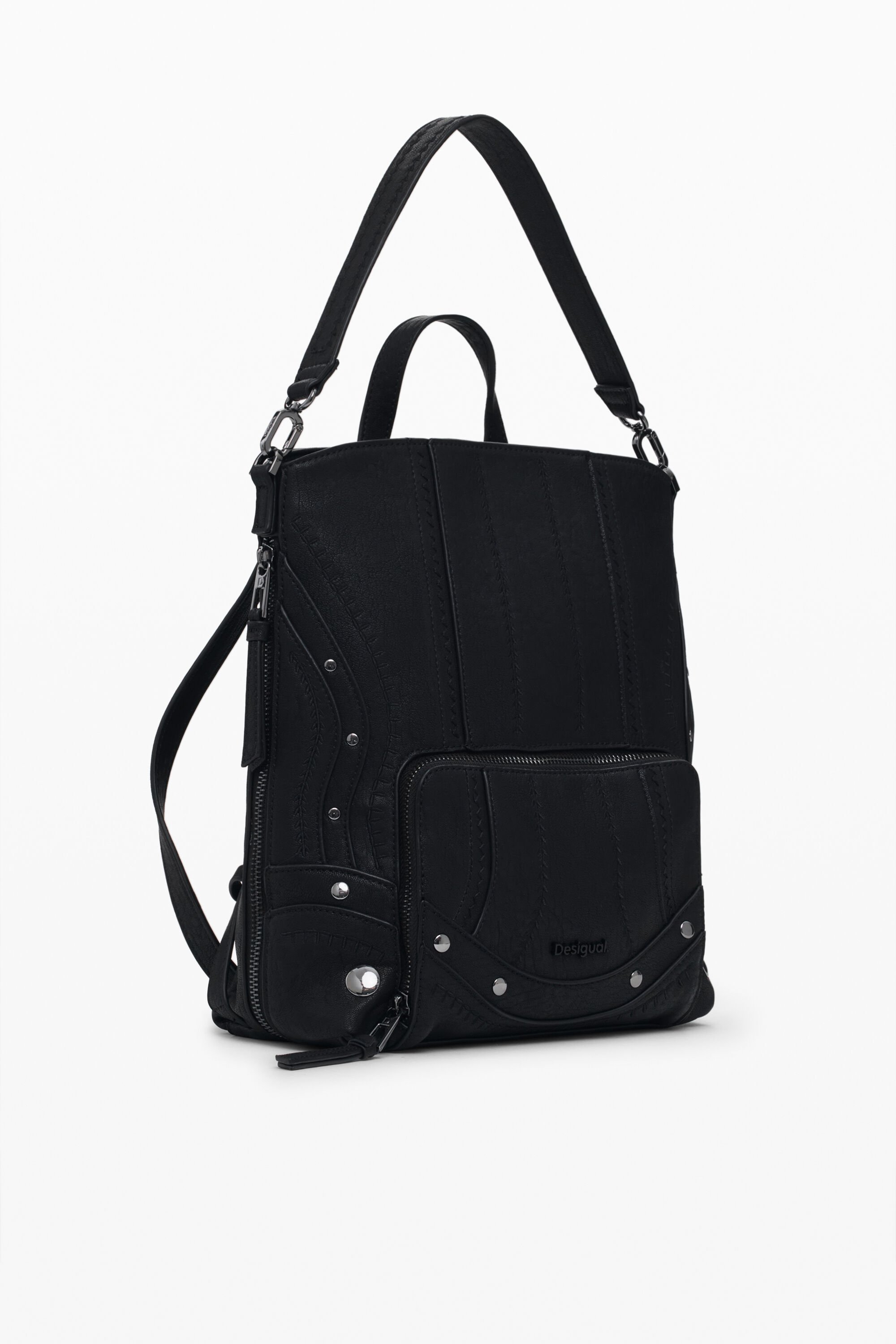 DESIGUAL MEDIUM EMBROIDERED BACKPACK