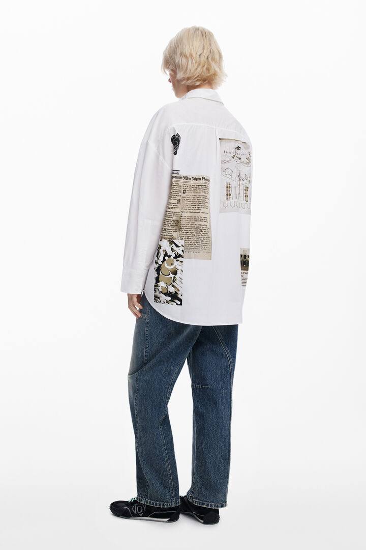 Košulja s izrezima Mr. Christian Lacroix | Desigual