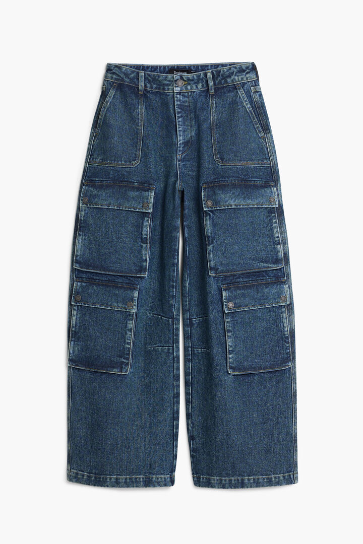 Pantalon cargo à poches | Desigual