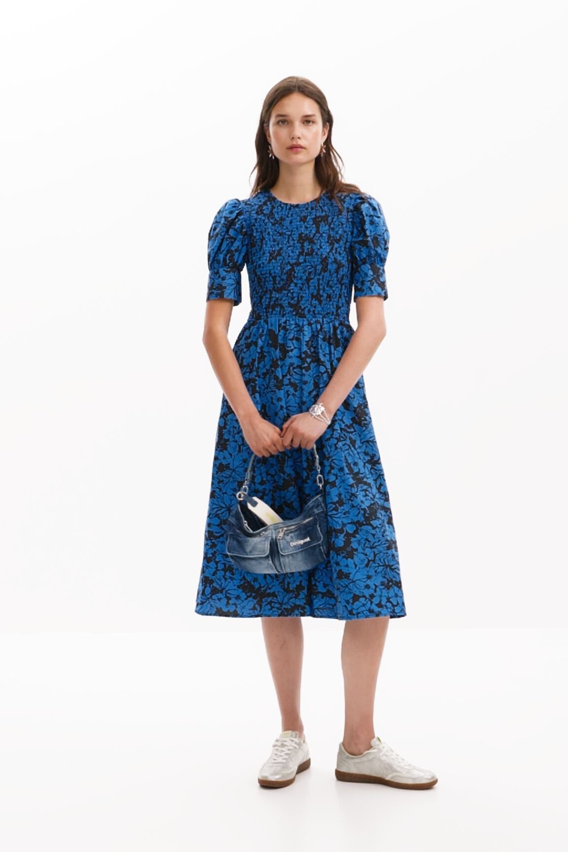 Robe bleu desigual on sale
