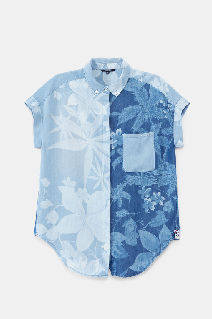 Camiseta caída hawaiana | Desigual