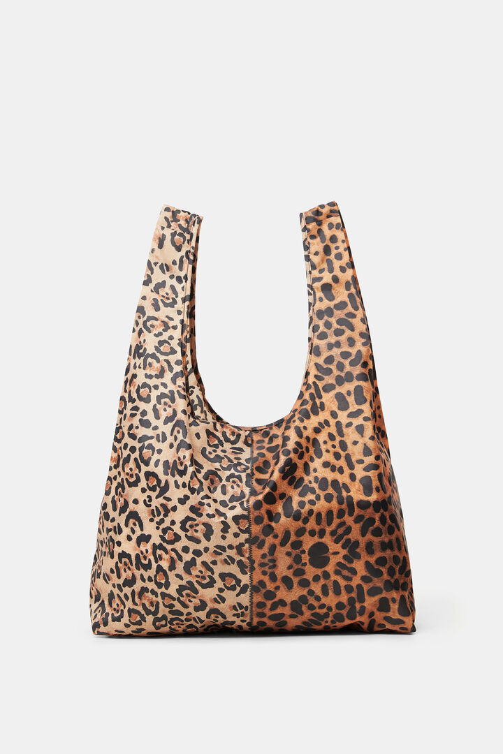 Bolsa plegable leopardo | Desigual