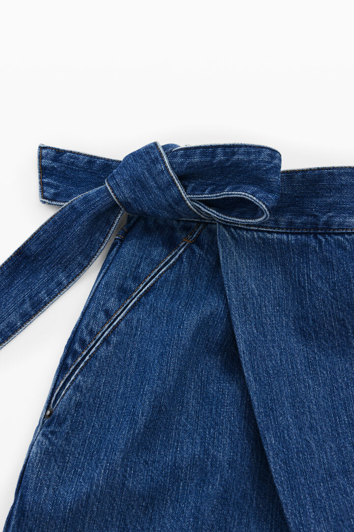 Baggy wrap-style jeans | Desigual