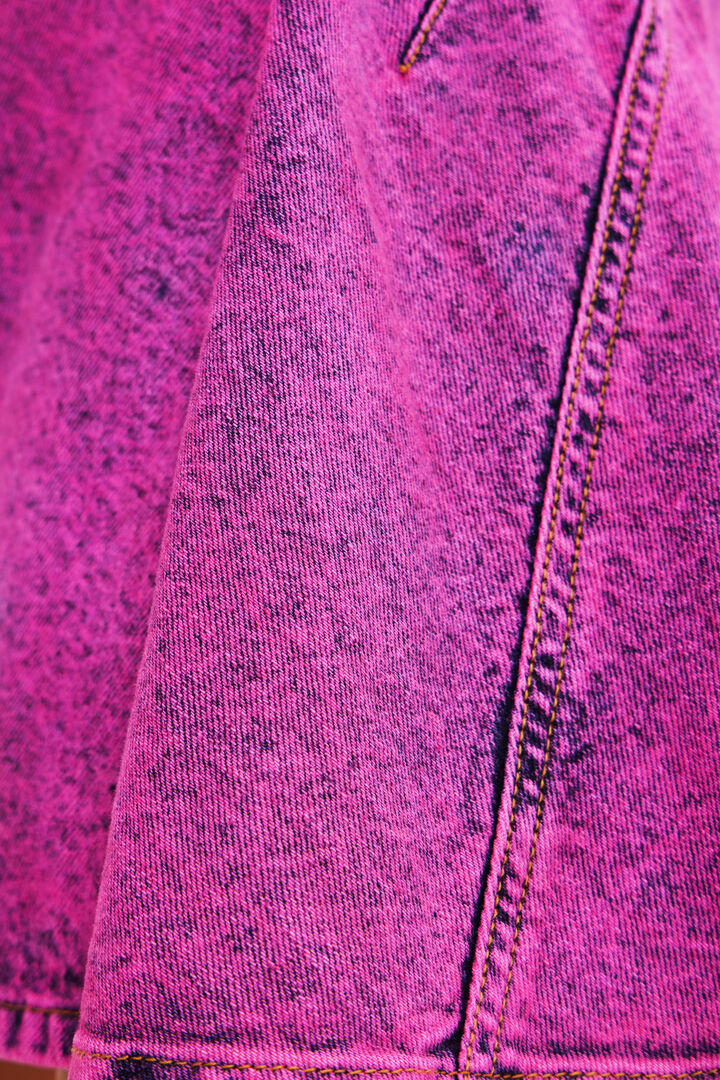 Mini-jupe patineuse délavée à l'acide Maitrepierre | Desigual