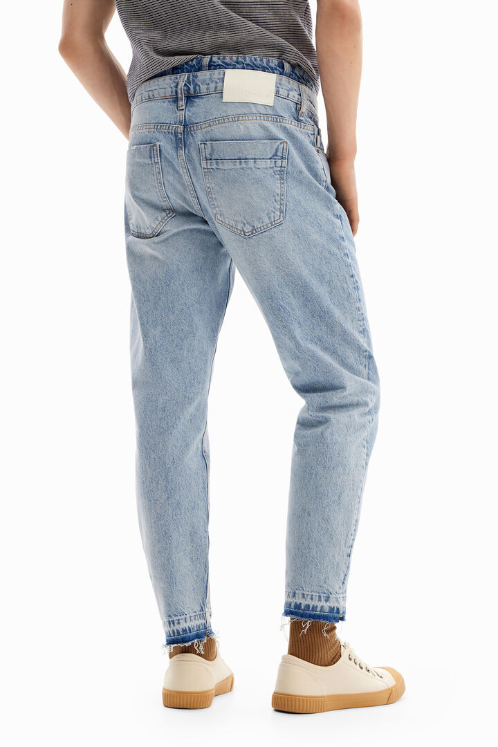 Karotten-Jeans doppelter Bund | Desigual
