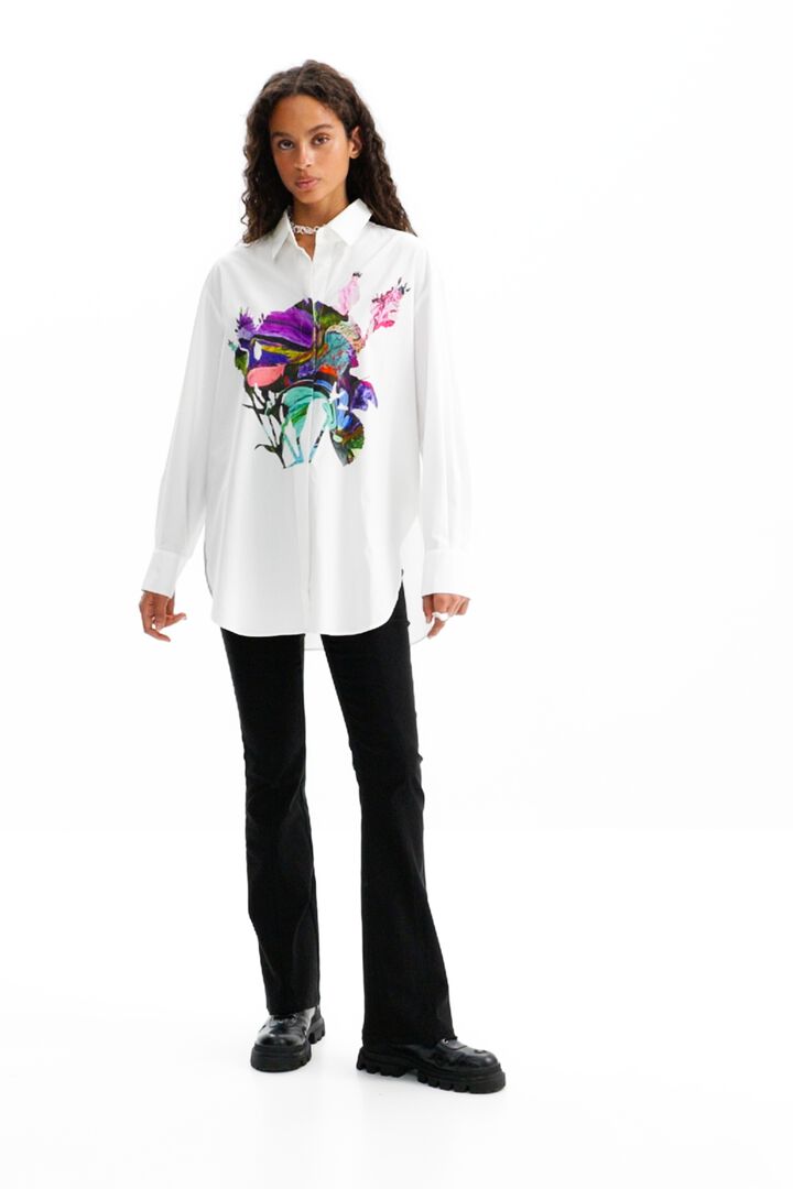 Chemise oversize arty M. Christian Lacroix | Desigual