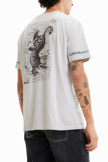 Flicken-Shirt mit Mustern | Desigual