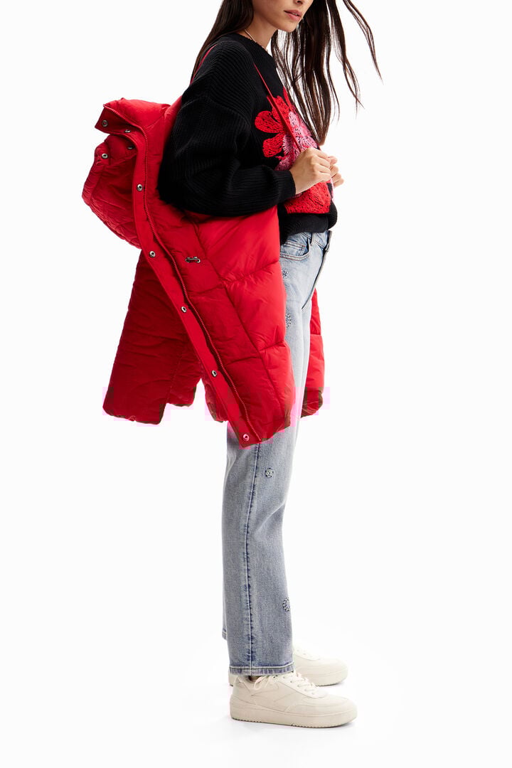 Padded zips coat | Desigual