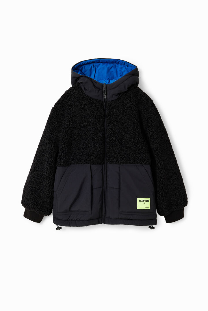 Chaqueta reversible capucha | Desigual