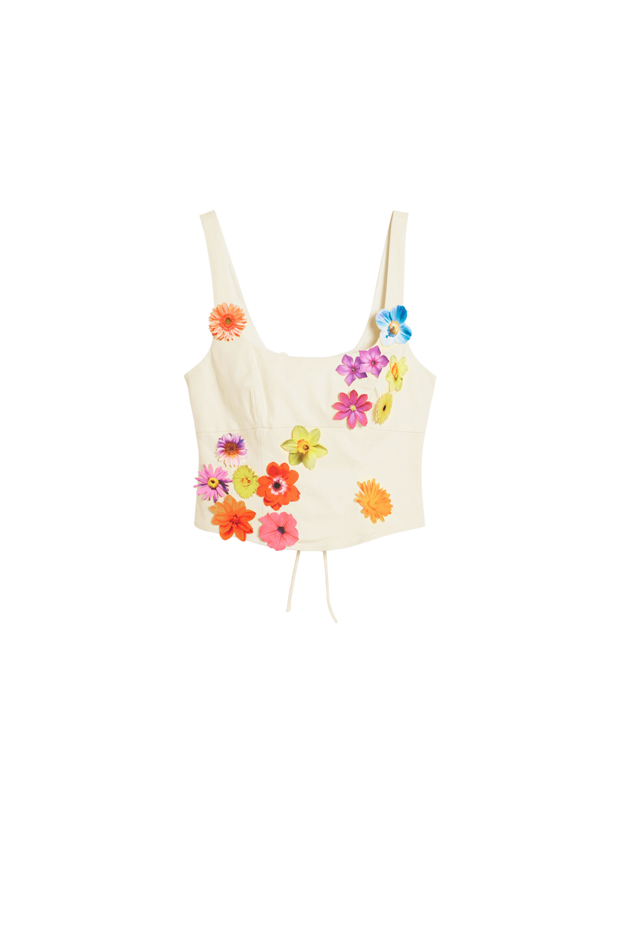Blouse corset à fleurs Tyler McGillivary - Desigual - Modalova