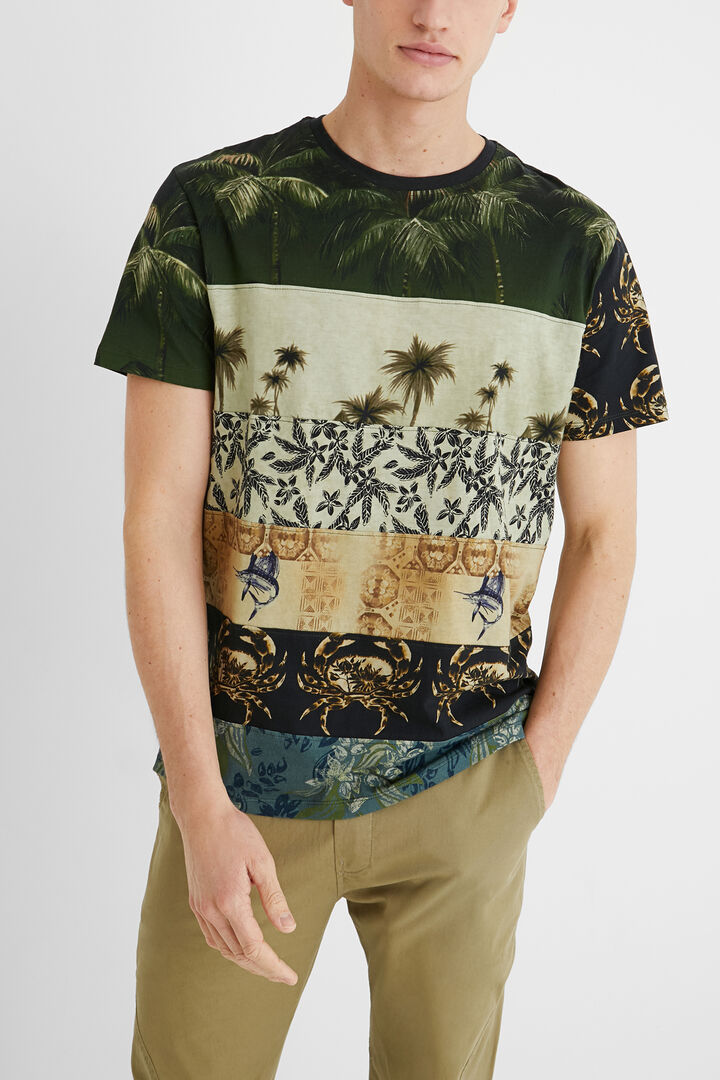 Basic cotton T-shirt print mix | Desigual
