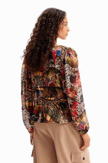 M. Christian Lacroix tapestry blouse | Desigual